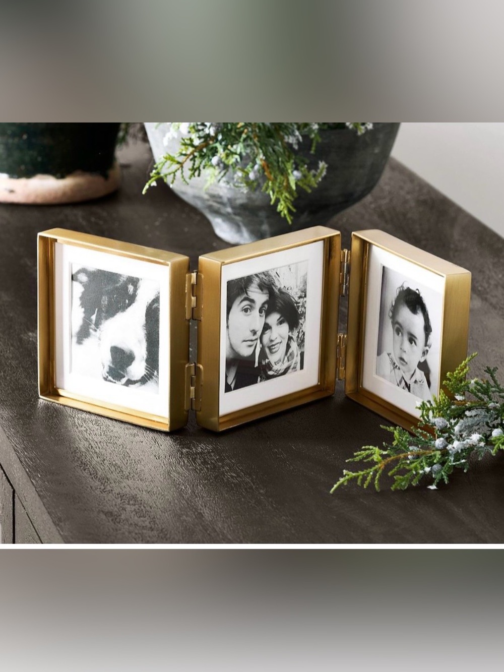 Pottery Barn Stowe Foldable Frames. Bronze Finish. Brand New in Box